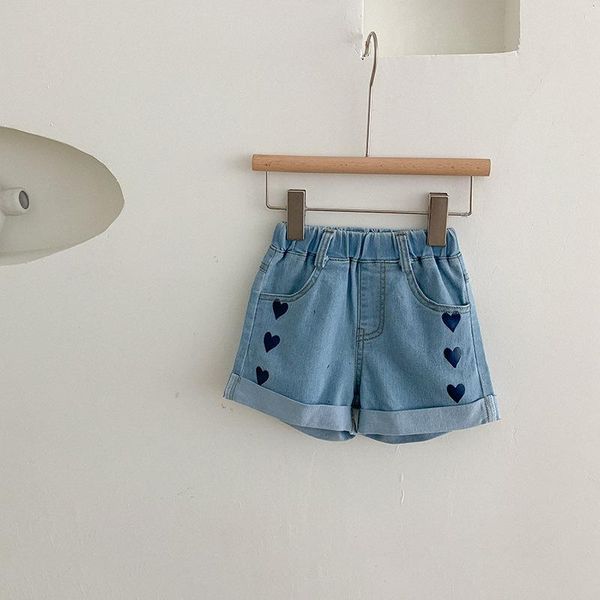 kids shorts summer baby girls denim short pants casual loose love print cute for 2-7 y toddler clothes, Black
kids shorts summer baby girls denim short pants casual loose love print cute for 2-7 y toddler clothes, Black