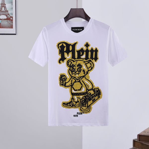 plein bear t shirt mens designer tshirts rhinestone skull men t-shirts classical hip hop streetwear tshirt casual tees pb 16191, White;black
plein bear t shirt mens designer tshirts rhinestone skull men t-shirts classical hip hop streetwear tshirt casual tees pb 16191, White;black
