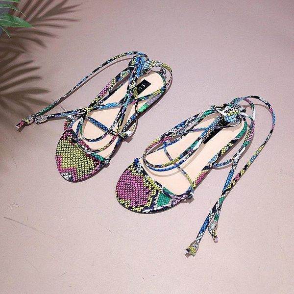 sandals 2021 women's shoes fashion trend color pu snake grain strap open toe flat heel comfortable casual 7kg168, Black
sandals 2021 women's shoes fashion trend color pu snake grain strap open toe flat heel comfortable casual 7kg168, Black