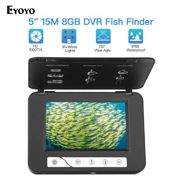 fish finder eyoyo 5" inch hd 1000tvl underwater fishing video camera 15m 30m under water subaquatica dvr
fish finder eyoyo 5" inch hd 1000tvl underwater fishing video camera 15m 30m under water subaquatica dvr