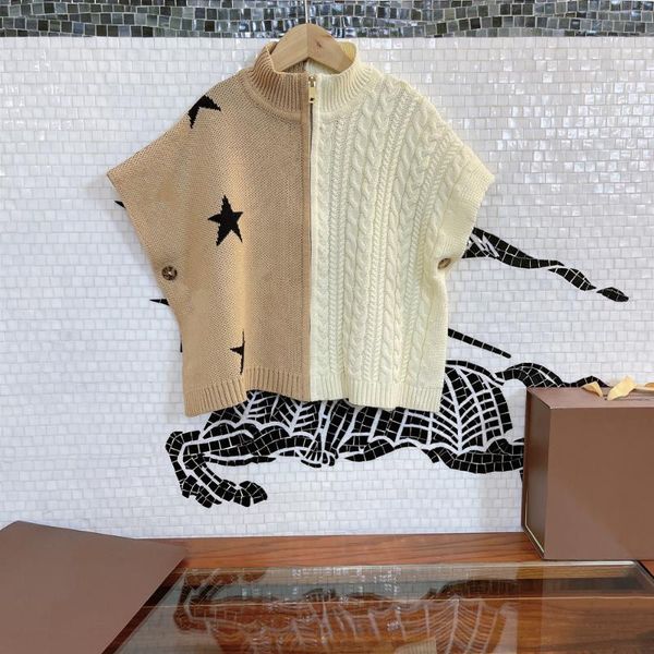 pullover high-end customized 2021 early autumn girl product knitted five-pointed star print design bat sleeve cardigan, fashio, Blue
pullover high-end customized 2021 early autumn girl product knitted five-pointed star print design bat sleeve cardigan, fashio, Blue