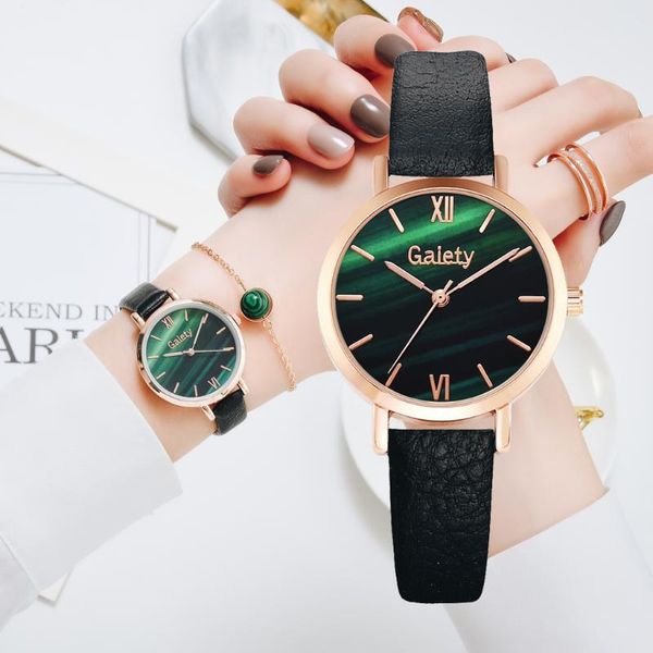 gaiety brand elegant women leather strap watch casual ladies quartz wristwatch female bracelet with set clocks wristwatches, Slivery;brown
gaiety brand elegant women leather strap watch casual ladies quartz wristwatch female bracelet with set clocks wristwatches, Slivery;brown
