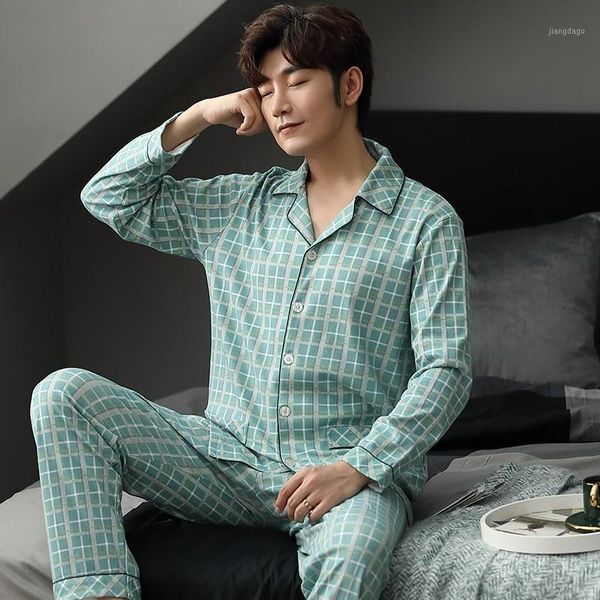 suit loose pyjamas autumn sleepwear male negligee cotton men printed shirtandpants home wear oversized pajamas men's, Black;brown
suit loose pyjamas autumn sleepwear male negligee cotton men printed shirtandpants home wear oversized pajamas men's, Black;brown