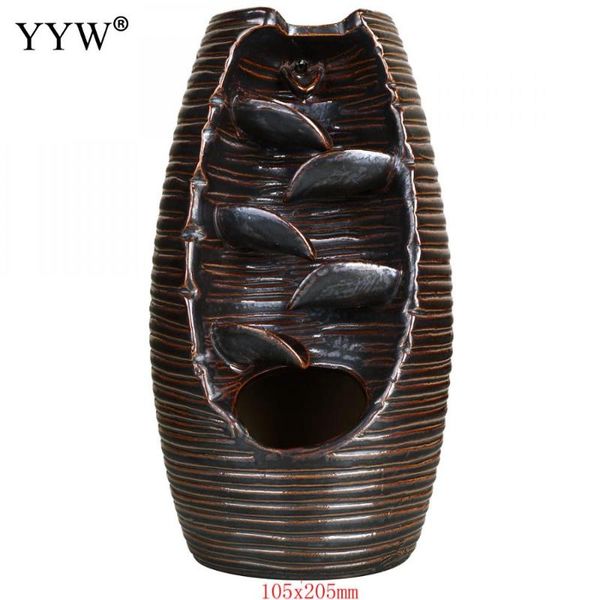 fragrance lamps creative incense burner waterfall holder backflow censer handcrafts aroma chinese culture office tea house decor
fragrance lamps creative incense burner waterfall holder backflow censer handcrafts aroma chinese culture office tea house decor