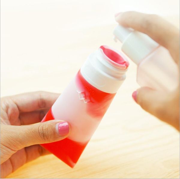 drop ship3ps/lot soft silicone refillable bottle portable mini traveler packing press for lotion shampoo bath storage bottles & jars
drop ship3ps/lot soft silicone refillable bottle portable mini traveler packing press for lotion shampoo bath storage bottles & jars
