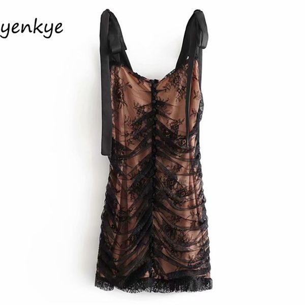 romantic women draped bodycon mini lace dress backless sleeveless tie shoulder sling christmas party ldzz6108 210514, Black;gray
romantic women draped bodycon mini lace dress backless sleeveless tie shoulder sling christmas party ldzz6108 210514, Black;gray
