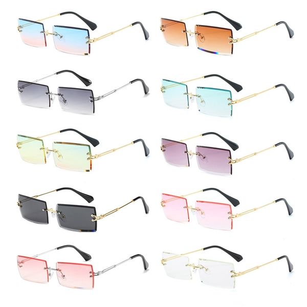 sunglasses luxury frameless cut square men women gradient fashion lunettes de soleil pour femmes dropshipping, White;black
sunglasses luxury frameless cut square men women gradient fashion lunettes de soleil pour femmes dropshipping, White;black