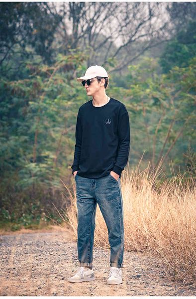 hoodies ytx455 spring korean version trend of reflexive printing loose around the neck male sweaters, Black
hoodies ytx455 spring korean version trend of reflexive printing loose around the neck male sweaters, Black
