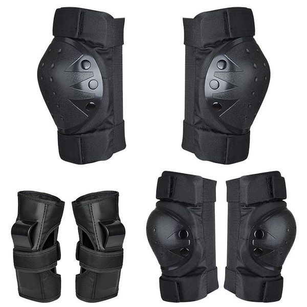 pcs children protective gear sets adults knee pads elbow palm guards for skateboarding cycling &, Black;gray
pcs children protective gear sets adults knee pads elbow palm guards for skateboarding cycling &, Black;gray