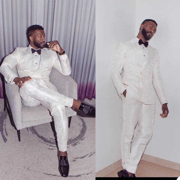 pattern groom mens tuxedos slim fit peaked lapel business wedding blazer suits formal prom party wear(jacket+pants), Black;gray
pattern groom mens tuxedos slim fit peaked lapel business wedding blazer suits formal prom party wear(jacket+pants), Black;gray