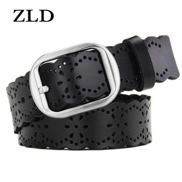 belts zld fashion hollow genuine leather for women quality pin buckle belt all-match casual clothing with lady cinturones, Black;brown
belts zld fashion hollow genuine leather for women quality pin buckle belt all-match casual clothing with lady cinturones, Black;brown