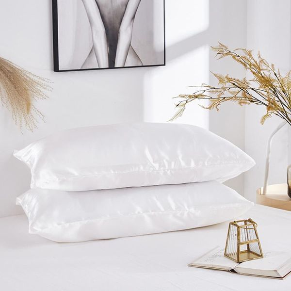 simple pillowcase satin silk solid color bedding envelope closure pillowcases cuscini almohadas cama pillow
simple pillowcase satin silk solid color bedding envelope closure pillowcases cuscini almohadas cama pillow