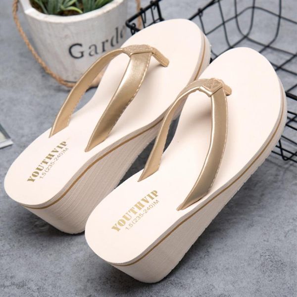 beach wedges ladies shoes flip flops summer slippers women casual high heel zapatos mujer, Black
beach wedges ladies shoes flip flops summer slippers women casual high heel zapatos mujer, Black