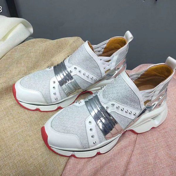 fashion spikesock men sneakers neoprene red bottom shoes outdoor sports party wedding t-quality brands men's designer trainers eu35-46, Black
fashion spikesock men sneakers neoprene red bottom shoes outdoor sports party wedding t-quality brands men's designer trainers eu35-46, Black