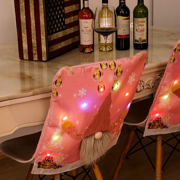 chair covers led santa hat christmas decor dinner xmas cap sets table back for home decorations 1p
chair covers led santa hat christmas decor dinner xmas cap sets table back for home decorations 1p