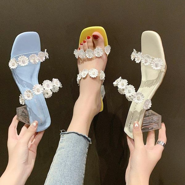 high-heeled shoes lady med ladies' slippers slipers women transparent heel glitter slides fashion string bead heels 2021 square, Black
high-heeled shoes lady med ladies' slippers slipers women transparent heel glitter slides fashion string bead heels 2021 square, Black