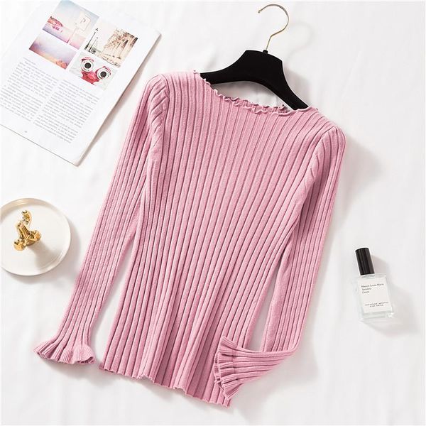 ruffle sweater women pullovers 2021 autumn winter female korean ladies clothes jumper pull femme white trui women's sweaters, White;black
ruffle sweater women pullovers 2021 autumn winter female korean ladies clothes jumper pull femme white trui women's sweaters, White;black