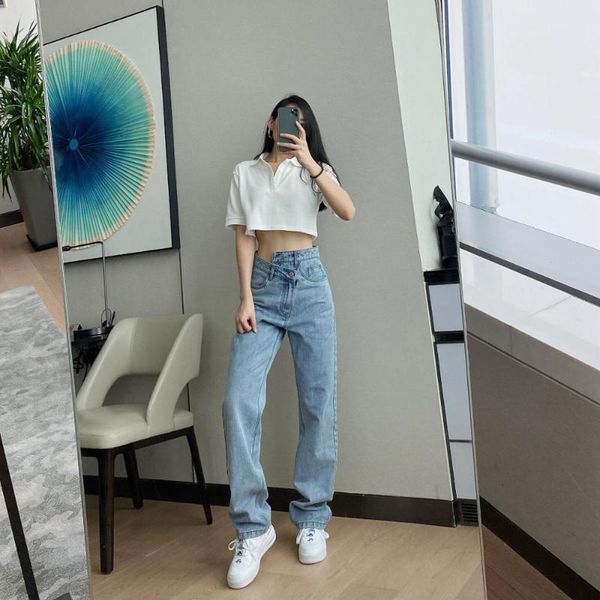 women's pants & capris women 2021 summer fashion female high waist irregular solid loose wide leg jeans trousers streetwear for, Black;white
women's pants & capris women 2021 summer fashion female high waist irregular solid loose wide leg jeans trousers streetwear for, Black;white