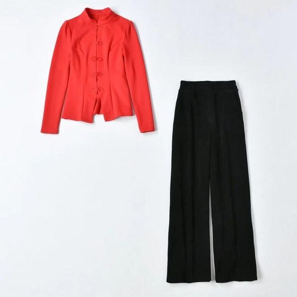 women's two piece pants set spring fashion pant sets long sleeve vintage coats+elastic waist, White
women's two piece pants set spring fashion pant sets long sleeve vintage coats+elastic waist, White
