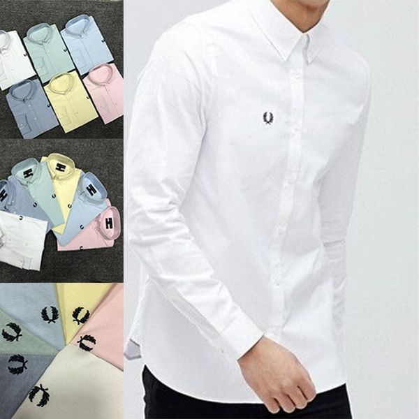 men's casual shirts 100% cotton wheat embroidered thick shirt, mens long sleeve shirts, british type oxford top, White;black
men's casual shirts 100% cotton wheat embroidered thick shirt, mens long sleeve shirts, british type oxford top, White;black