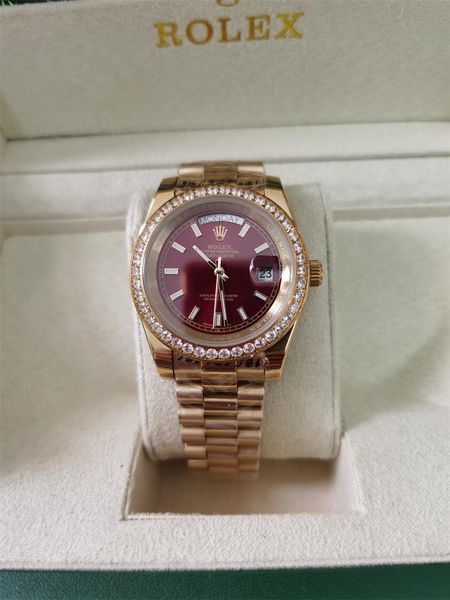 original box certificate 18k gold president daydate diamonds watch men stainless diamond bezel automatic wristwatch male watches 202155, Slivery;brown
original box certificate 18k gold president daydate diamonds watch men stainless diamond bezel automatic wristwatch male watches 202155, Slivery;brown