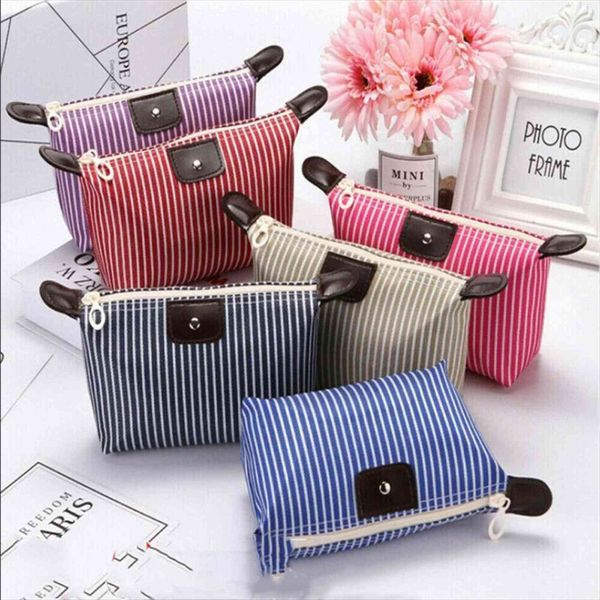 6 color dumpling makeup cosmetic bag striped soft round portable korean version zipper travel bags
6 color dumpling makeup cosmetic bag striped soft round portable korean version zipper travel bags