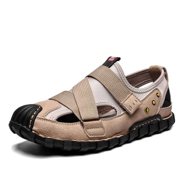 2021 new summer size uomo shoes sandel homme for deportivas sandalle big safety sandalen work sport sandale trekking da sandalia couro, Black
2021 new summer size uomo shoes sandel homme for deportivas sandalle big safety sandalen work sport sandale trekking da sandalia couro, Black