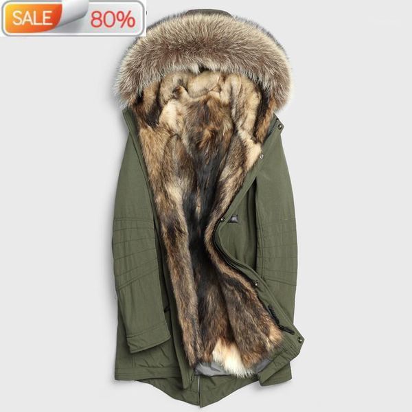 men's leather & faux real coat parka wolf liner long winter jacket men raccoon fur collar warm parkas hombre 2021 p-12-15002, Black
men's leather & faux real coat parka wolf liner long winter jacket men raccoon fur collar warm parkas hombre 2021 p-12-15002, Black
