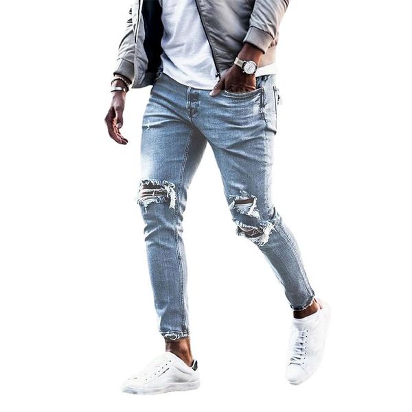 men's jeans men hole blue autumn casual denim pants solid color slim pencil boyfriend trend fashion clothing
men's jeans men hole blue autumn casual denim pants solid color slim pencil boyfriend trend fashion clothing