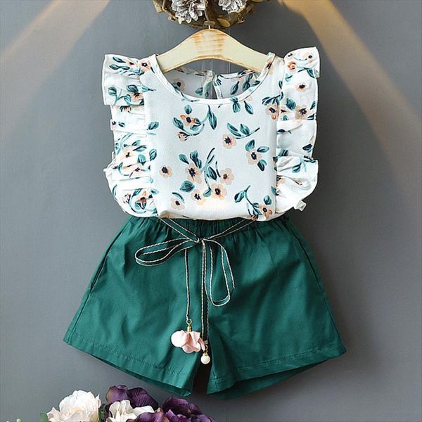 summer baby girl clothes cute childrens floral clothing girls shorts 2 sets kids set for, White
summer baby girl clothes cute childrens floral clothing girls shorts 2 sets kids set for, White