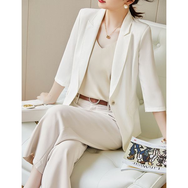 luxury women's short coatwhite small coat women's summer thin 2021 seven point sleeve waist closing suit #wt12122, Black;brown
luxury women's short coatwhite small coat women's summer thin 2021 seven point sleeve waist closing suit #wt12122, Black;brown