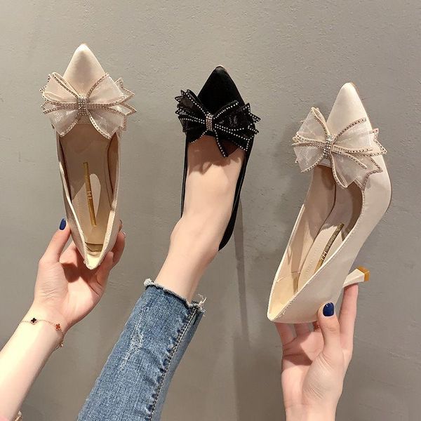 dress shoes 2021 women pumps suede high heels fashion office stiletto party female comfort, Black
dress shoes 2021 women pumps suede high heels fashion office stiletto party female comfort, Black