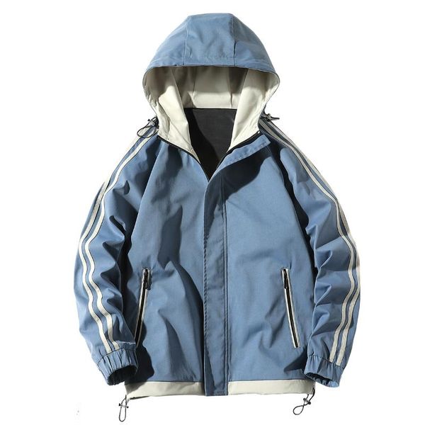 men's jackets jacket 2021 autum casual streetwear hooded waterproof windbreaker coat male outwear, Black;brown
men's jackets jacket 2021 autum casual streetwear hooded waterproof windbreaker coat male outwear, Black;brown