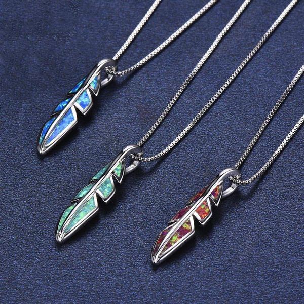 pendant necklaces boho female leaf necklace fashion silver color choker chain green blue fire opal for women
pendant necklaces boho female leaf necklace fashion silver color choker chain green blue fire opal for women