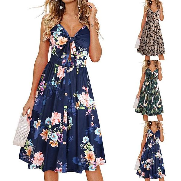 summer women floral /leopard printed sling v neck dress spaghetti strap sleeveless sundress elegant female clothing s-2xl casual dresse, Black;gray
summer women floral /leopard printed sling v neck dress spaghetti strap sleeveless sundress elegant female clothing s-2xl casual dresse, Black;gray