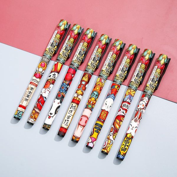 gel pens 48 pcs/lot creative chinese style pen cute 0.5 mm black ink signature office school supplies stationery gift
gel pens 48 pcs/lot creative chinese style pen cute 0.5 mm black ink signature office school supplies stationery gift