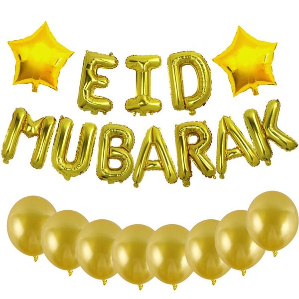 16inch rose gold eid mubarak foil balloons party decoration supplies ramadan for muslim ballon
16inch rose gold eid mubarak foil balloons party decoration supplies ramadan for muslim ballon