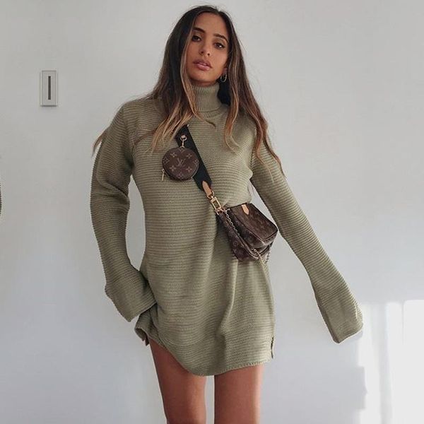 casual dresses turtleneck sweater dress woman solid color ladies winter 2021 slit long sleeve female knitted short, Black;gray
casual dresses turtleneck sweater dress woman solid color ladies winter 2021 slit long sleeve female knitted short, Black;gray
