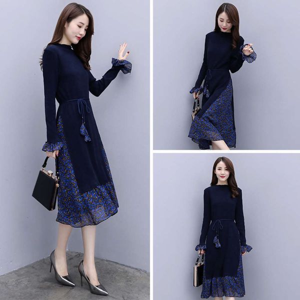 casual dresses dress women clothes autumn and winter slim mid length women's knitting floral skirt trumpet long sleeve hwrk, Black;gray
casual dresses dress women clothes autumn and winter slim mid length women's knitting floral skirt trumpet long sleeve hwrk, Black;gray
