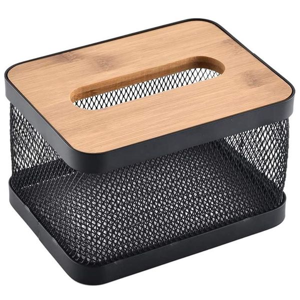 tissue boxes & napkins modern square metal paper facial box for night stands, desks