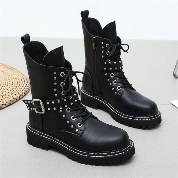 boots sarairis buckle shoes lace platform sewing brand women leisure autumn ladies punk black motocycle
boots sarairis buckle shoes lace platform sewing brand women leisure autumn ladies punk black motocycle