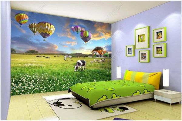 wallpapers 3d po wall paper custom mural grassland air balloon pasture idyllic scenery room wallpaper for walls in rolls home decor
wallpapers 3d po wall paper custom mural grassland air balloon pasture idyllic scenery room wallpaper for walls in rolls home decor