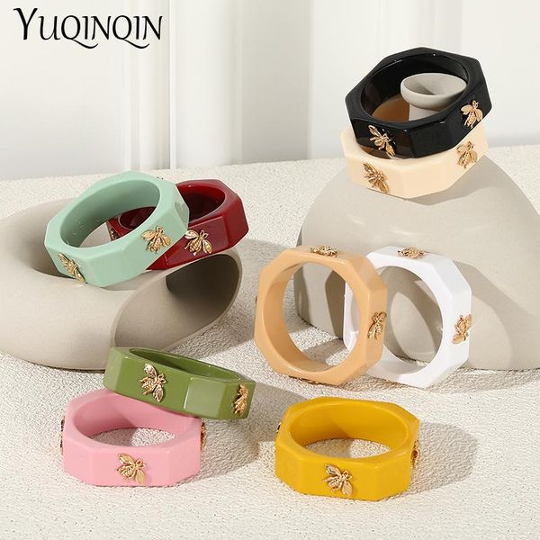 bangle multicolor colorful bee acrylic fashion bangles for women geometric luxury square bracelets with designer charm, Black
bangle multicolor colorful bee acrylic fashion bangles for women geometric luxury square bracelets with designer charm, Black