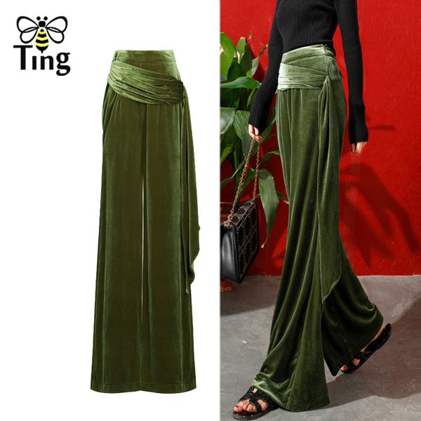 wide leg high waist velvet flare pants fashion skinny streetwear long trousers women autumn winter clothes slim 210513, Black;white
wide leg high waist velvet flare pants fashion skinny streetwear long trousers women autumn winter clothes slim 210513, Black;white