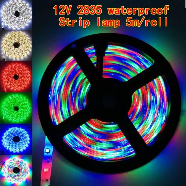 strips 5m smd 2835 led strip tape light 12v 60leds/m waterproof ip65 warm white/rgb/red /blue /green flexible rope stripe decoration
strips 5m smd 2835 led strip tape light 12v 60leds/m waterproof ip65 warm white/rgb/red /blue /green flexible rope stripe decoration