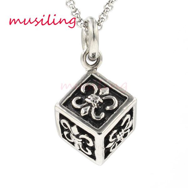 musiling jewelry cube box locket stainless steel pendants necklace chain pendulum charms reiki amulet fashion mens jewelry, Silver
musiling jewelry cube box locket stainless steel pendants necklace chain pendulum charms reiki amulet fashion mens jewelry, Silver