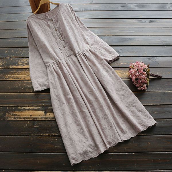 casual dresses lamtrip unique cotton retro floral embroidery long sleeve loose summer spring 2021 brsc, Black;gray
casual dresses lamtrip unique cotton retro floral embroidery long sleeve loose summer spring 2021 brsc, Black;gray