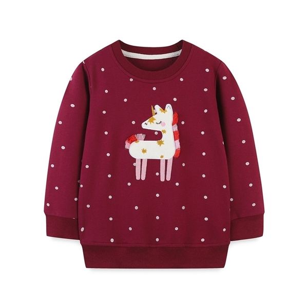 jumping meters girls stars sweatshirts for autumn winter animal applique cute cotton children's clothing kids shirts 220309, Black
jumping meters girls stars sweatshirts for autumn winter animal applique cute cotton children's clothing kids shirts 220309, Black