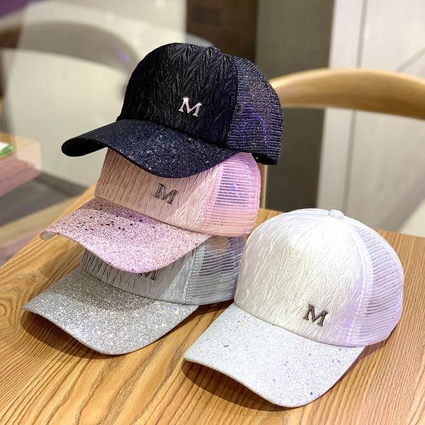 cap female spring and summer lace sequin new korean chaozhou versatile baseball sunshade hat, Blue;gray
cap female spring and summer lace sequin new korean chaozhou versatile baseball sunshade hat, Blue;gray