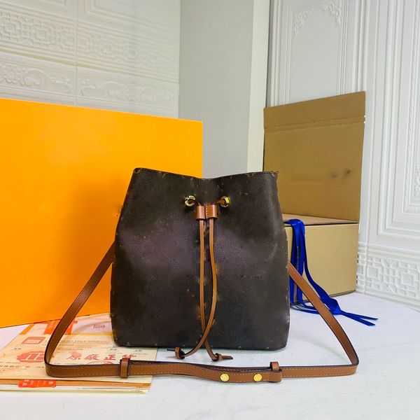 2021 neonoe neo noe shoulder bag brown size:26x22x27cm v-210